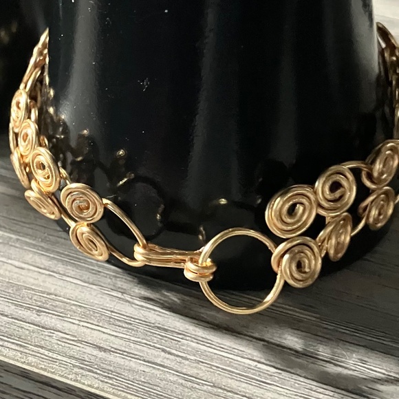 Egyptian Style Link Bracelet - Picture 2 of 2